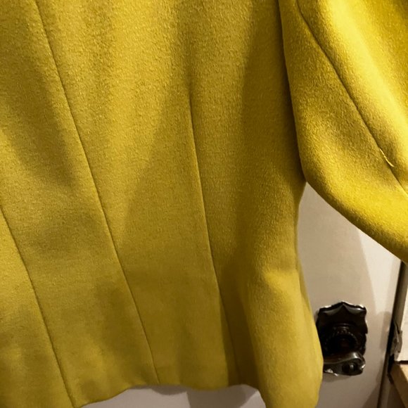 SIMON CHANG blazer size 12 colour yellow - Picture 7 of 8